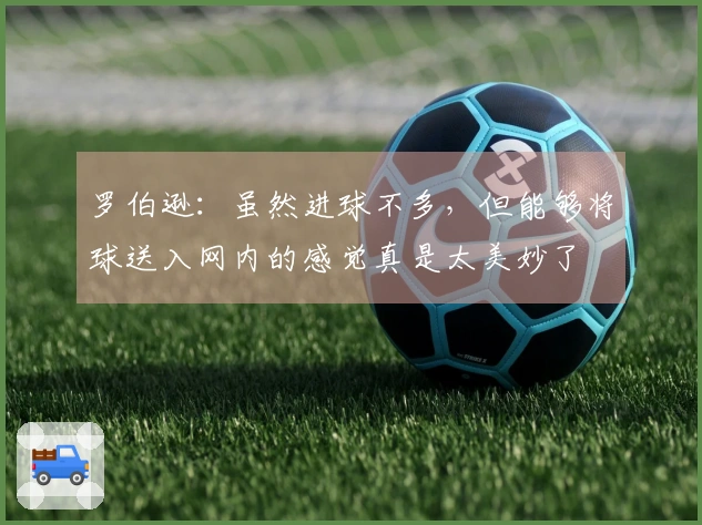 罗伯逊：虽然进球不多，但能够将球送入网内的感觉真是太美妙了
